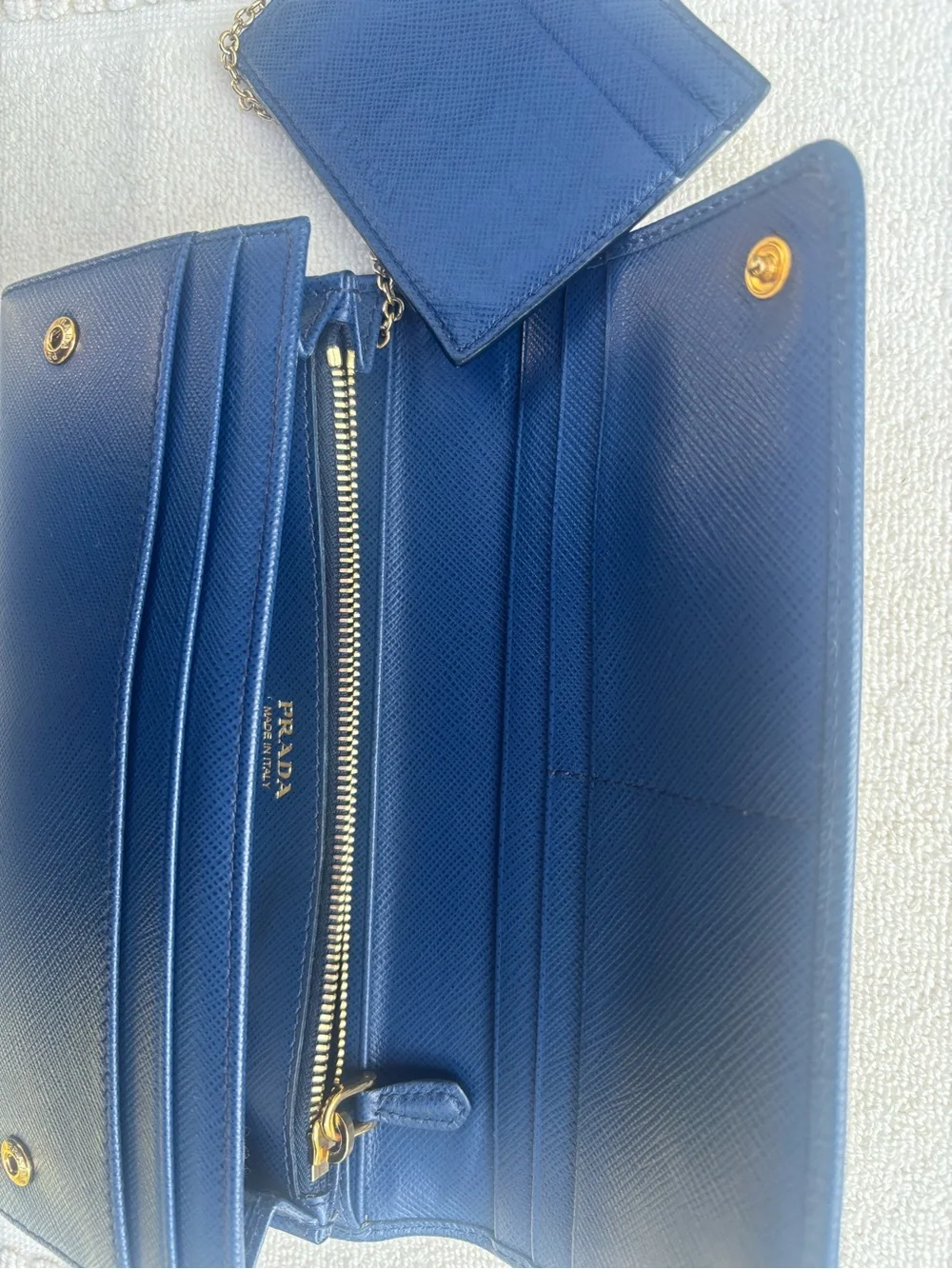 Prada saffiano leather